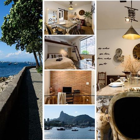 2 Quartos Na Urca Com Vista Para Baia De Guanabara A 700M Pao De Acucar Com Cozinha Completa E Wi-Fi - Bares, Restaurantes E Comercio Local A Poucos Metros Río de Janeiro Exterior foto