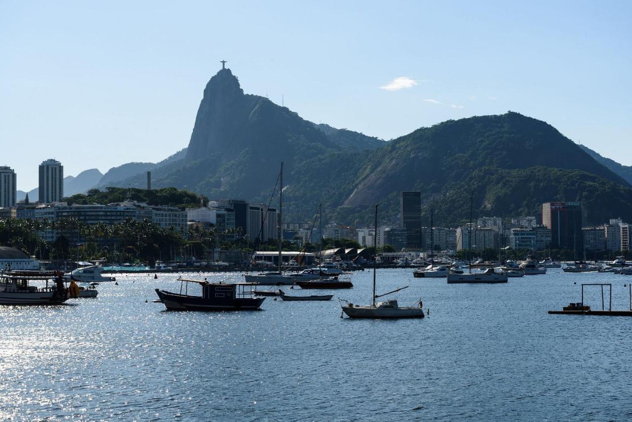 2 Quartos Na Urca Com Vista Para Baia De Guanabara A 700M Pao De Acucar Com Cozinha Completa E Wi-Fi - Bares, Restaurantes E Comercio Local A Poucos Metros Río de Janeiro Exterior foto