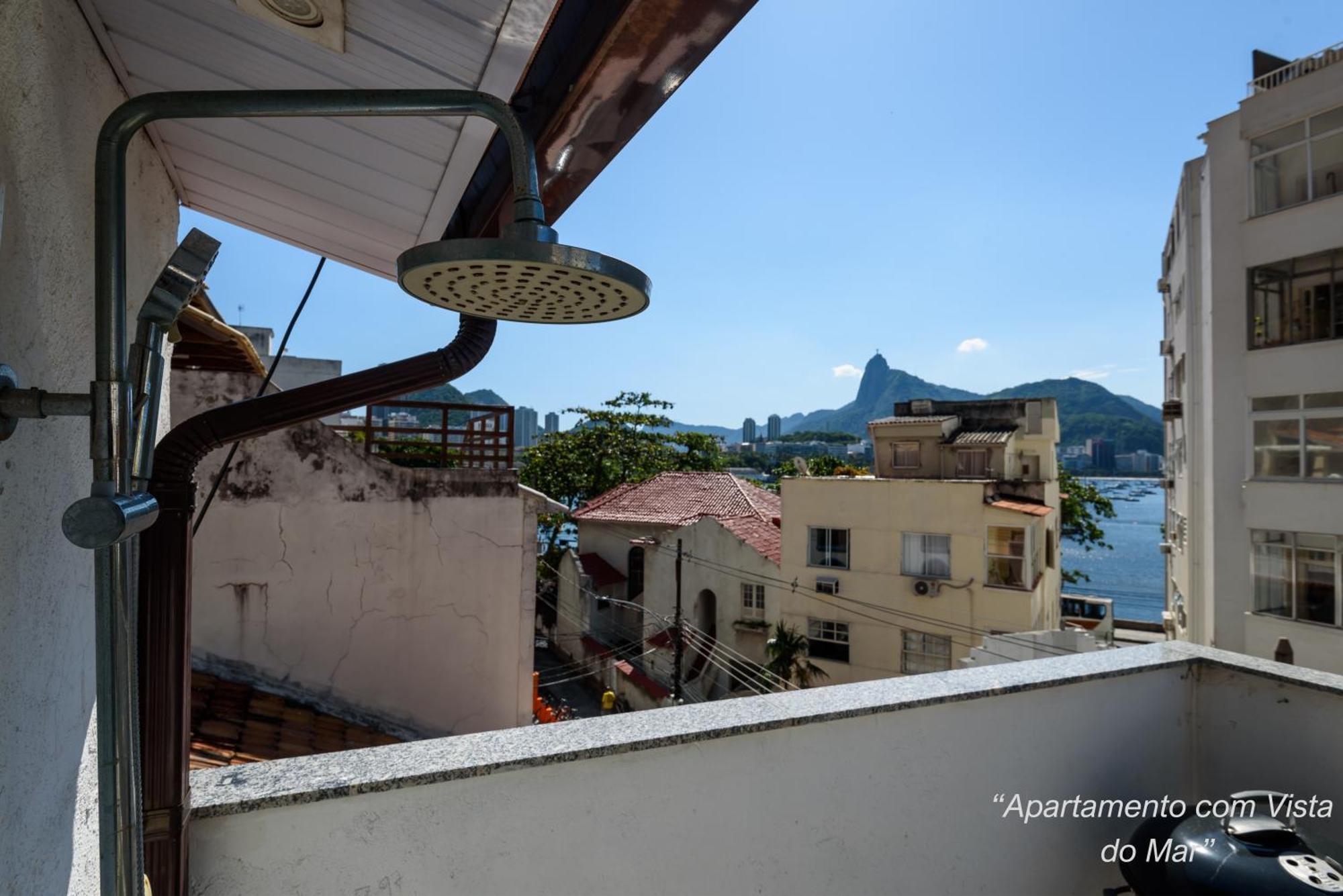 2 Quartos Na Urca Com Vista Para Baia De Guanabara A 700M Pao De Acucar Com Cozinha Completa E Wi-Fi - Bares, Restaurantes E Comercio Local A Poucos Metros Río de Janeiro Exterior foto