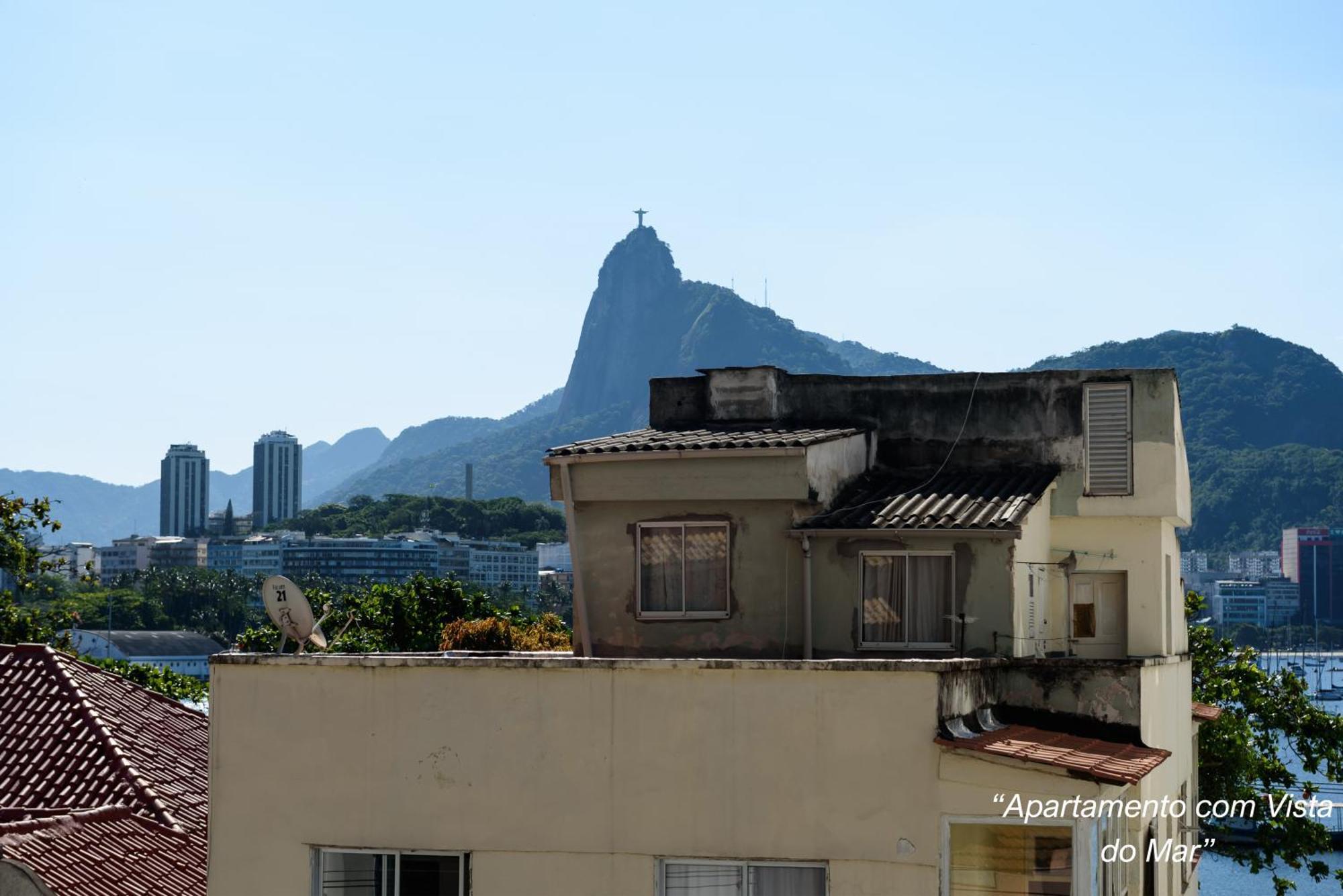 2 Quartos Na Urca Com Vista Para Baia De Guanabara A 700M Pao De Acucar Com Cozinha Completa E Wi-Fi - Bares, Restaurantes E Comercio Local A Poucos Metros Río de Janeiro Exterior foto