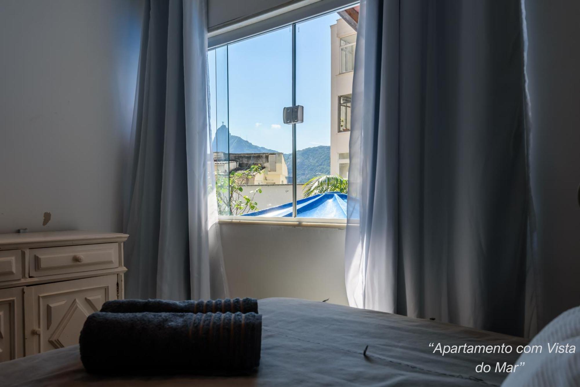 2 Quartos Na Urca Com Vista Para Baia De Guanabara A 700M Pao De Acucar Com Cozinha Completa E Wi-Fi - Bares, Restaurantes E Comercio Local A Poucos Metros Río de Janeiro Exterior foto